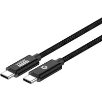 Conceptronic ETTA02B12 USB 3.2 Gen 2 C-C PD 3.0 100W Kabel, 1,2m, 20V 5A, 10Gbps E-Mark
