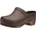 Sanita Clog Wood-Julie Closed für Damen - Antikbraun - 42 - Braun - 42
