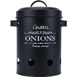 casativo Vorratsbehälter 3-teilig schwarz