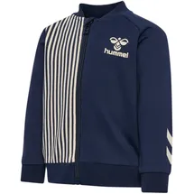 hummel hmlSTRIPY ZIP JACKET black iris 62
