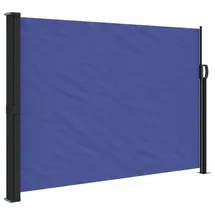 vidaXL Seitenmarkise 140 x 600 cm Blau Polyester