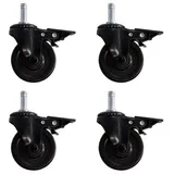 TAINO 4er Set Ersatz-Rollen PLATINUM BLACK Gasgrills