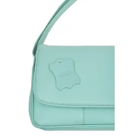 Alessandro Salvatore Florenz 12975 Schultertasche Leder Mint Green