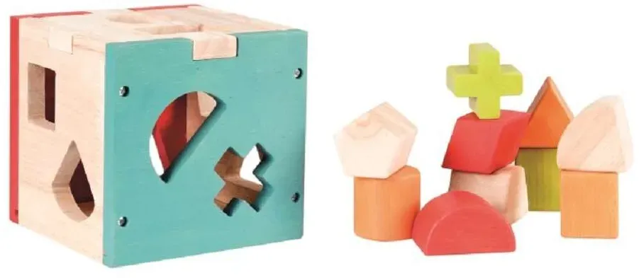 Activity Cube Holz