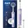 Oral-B Vitality Pro lila + 2. Handstück + Aufsteckbürsten 2 St.
