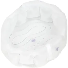 GD Import Fußbadewanne für ein entpanntes Fußbad 24 x 42cm Aufblasbar