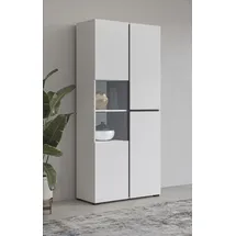 OTTO home Vitrine Cross 79,5 x 40 x 183,5 cm Weiß