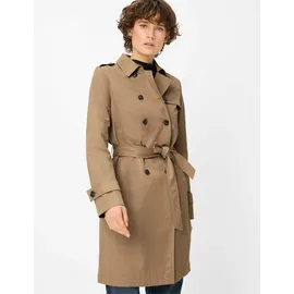 Fuchs Schmitt Mantel mit Schurwoll-Anteil, camel Melange, 38