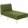 Oviala Chaiselongue Gartenmöbel khakigrün