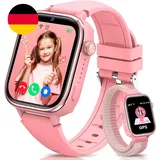SWGOTA 4G Smartwatch Kinder, Telefon Uhr Für Kinder Mit GPS, Anrufe, Videoanrufe