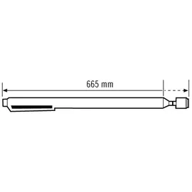 ESYLUX Teleskop Magnetheber bis 655mm ausziehbar (EC10430022)
