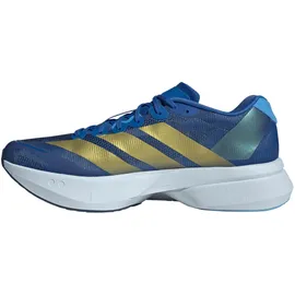 adidas Adizero Boston 13 Herren Blue/Gold Metallic/Blue Burst 46 2/3