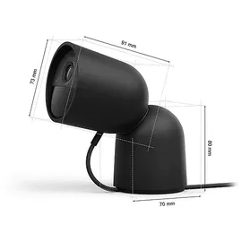 Philips Hue Secure 2K Schwarz