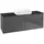 Villeroy & Boch Finion Waschtischunterschrank G73200GK 160x60,3x50,1cm, Glass Black Matt, Anthracite Matt