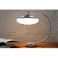 Riess Ambiente Design Tischlampe LUNA LOGO Tischleuchte Art Deco Stil Schreibtisch Büro Lampe Schreibtischlampe