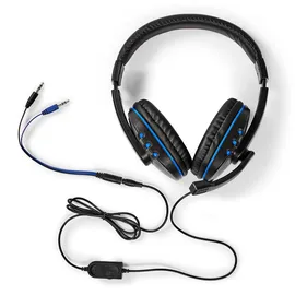 Nedis Gaming Combo Kit Tastatur, Maus und Mauspad - Schwarz (GCK51110BKUS)
