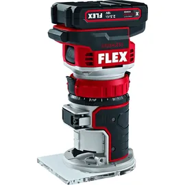 Flex Akku Kanten- und Oberfräse 18 V mit Nullfunktion) 531635 CER 18.0-EC/2.5-Set inkl. 2 Akkus 2,5 Ah
