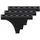 Hugo Triplet Thong Stripe 3 St. Schwarz  L