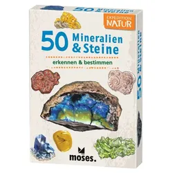 Moses Expedition Natur - 50 Mineralien und Steine