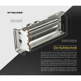 Nitecore Nitecore, TM10K weiß, M