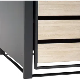 MCW Mülltonnenverkleidung J81 117 x 142 x 98 cm braun