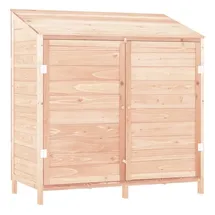vidaXL Gartenhaus 0,52 x 1,02 m Braun