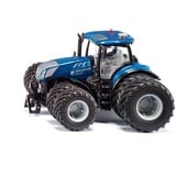 Siku New Holland T7.315 mit Doppelreifen und Bluetooth App-Steuerung Modellauto, Blau