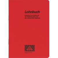 Taschenlohnbuch für mehrere Arbeiter (Polierbuch) 170 x 120 mm, 48 Blatt