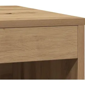 vidaXL Katzentoilette Artisan-Eiche 47x59x42 cm Braun