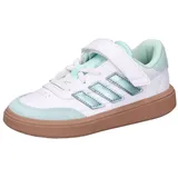 adidas Courtblock EL C Kinder Ftwr White/Magic Grey/Mint 35
