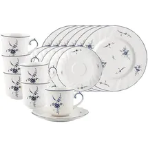 Villeroy & Boch Vieux Luxembourg Kaffeeservice 18-tlg. weiß