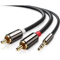 UGREEN 10590 Audio-Kabel 3 m, 2 x RCA 3.5mm