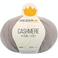 Regia Premium Cashmere, 100G Grey Handstrickgarne