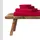 SCHIESSER Skyline Color Duschtuch 2 x 70 x 140 cm rot
