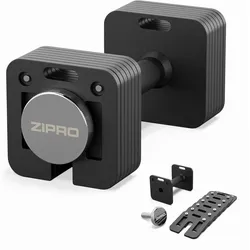Kurzhantel mit einstellbarem Gewicht Zipro Square schwarz 16kg