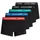 JACK & JONES Huey Boxershorts 5 Einheiten Electric Blue Lemonade / Detail Black / Black L