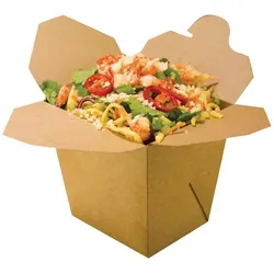 Vegware Nudelboxen Kraft 1L x 400 Papier Karton