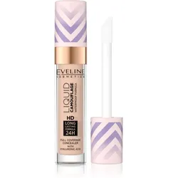 Eveline Cosmetics Liquid Camouflage wasserfester Korrektor mit Hyaluronsäure Farbton 2.5 7,5 ml
