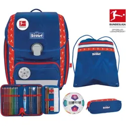 SCOUT 76400904000 Schulranzen-Set 4-teilig Genius Exklusiv Bundesliga