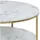 Actona Alisma - 80 cm, Wohnzimmer, Wohnzimmertische, Couchtische, Couchtische Marmoroptik