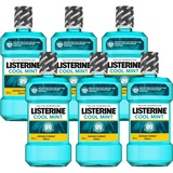 Listerine Cool Mint Mundspülung 6 x 600 ml