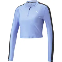 Puma Fit Eversculpt 1/4 Zip Damen lila - elektro