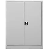 Gürkan Stahlschrank Aktenregal 92 x 42 x 120 cm grau