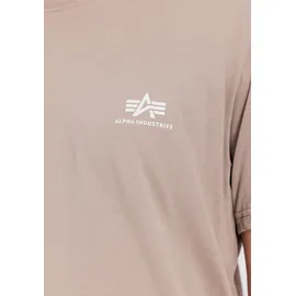 Alpha Industries BASIC T SMALL LOGO beige S