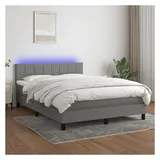 vidaXL Boxspringbett 100 x 200 cm Weiß