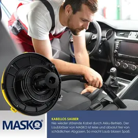 Masko 6IN1 Industriestaubsauger Gelb