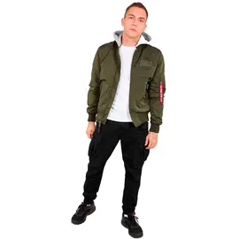 Alpha Industries MA-1 TT Hood dark green XXL
