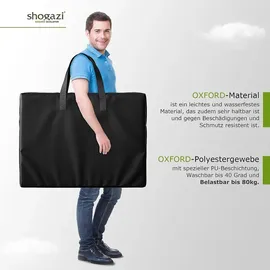 shogazi Aufbewahrungstasche schwarz 91 x 68 x 37 cm