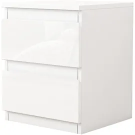 Hti-Living Nachtschrank Kenji 33 x 32 x 41 cm Weiß