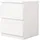 Hti-Living Nachtschrank Kenji 33 x 32 x 41 cm Weiß